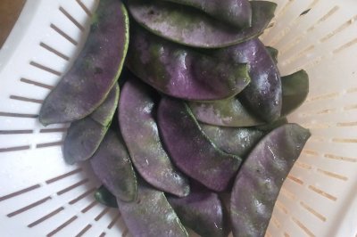 炒紫梅豆