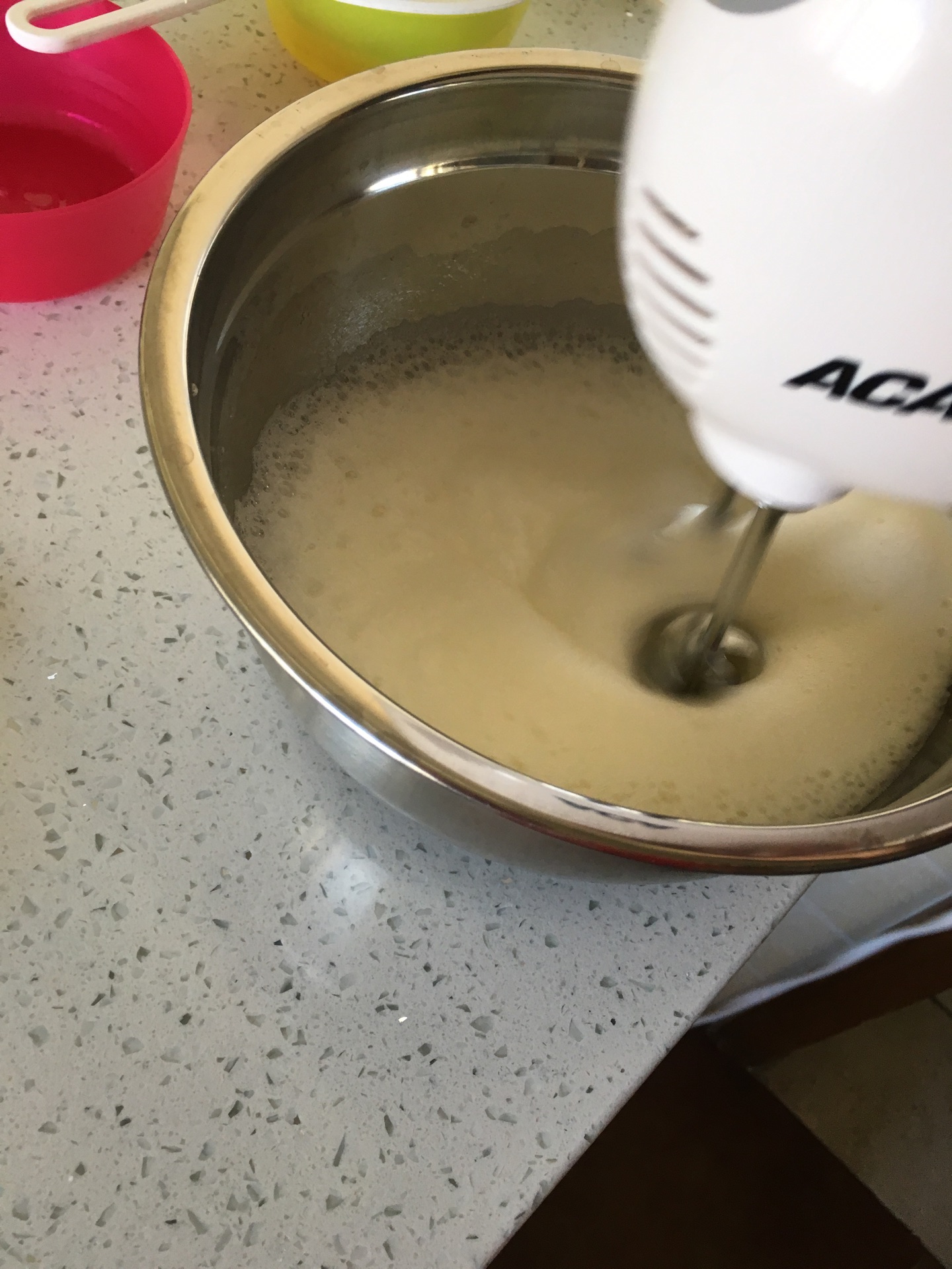 （减糖无油版本）抹茶奶油卷的做法图解5