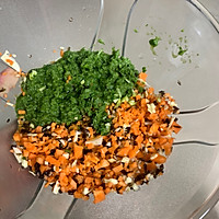 减脂期鸡胸肉豆腐蔬菜饼的做法图解1