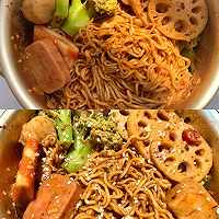 泡面的神仙吃法！麻酱拌面连吃三天都不够的做法图解7
