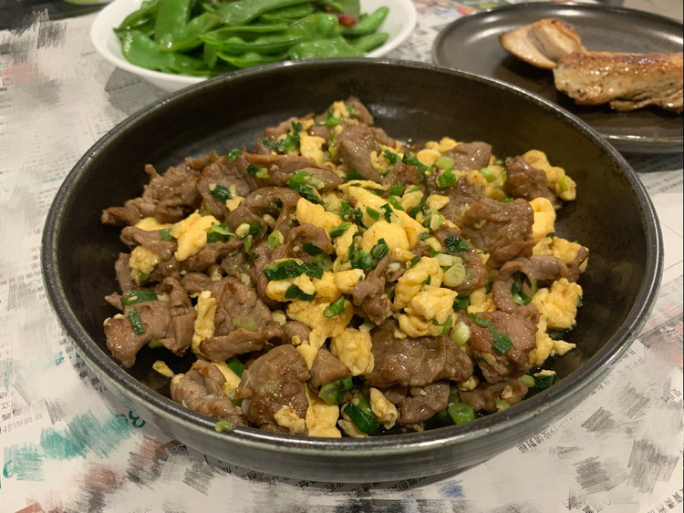 快手家常菜之滑蛋牛肉的做法