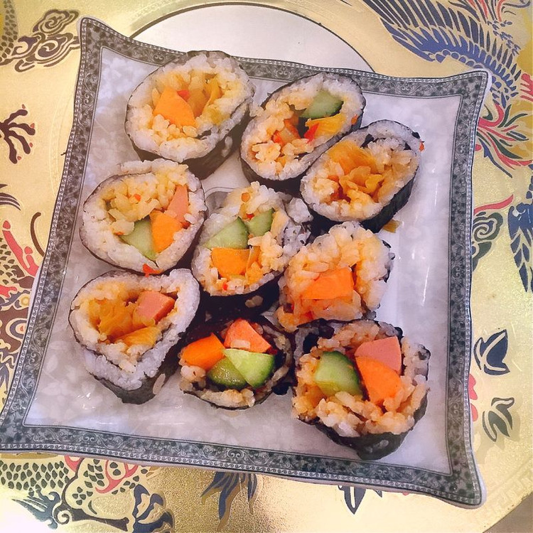 紫菜包饭的做法