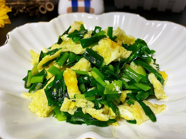 韭菜炒鸡蛋的做法