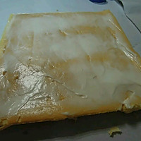 脆皮蛋糕卷#马苏里拉芝士肉松蛋糕卷的做法图解13