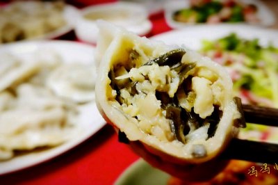 龙利鱼海带vs猪肉芹菜水饺