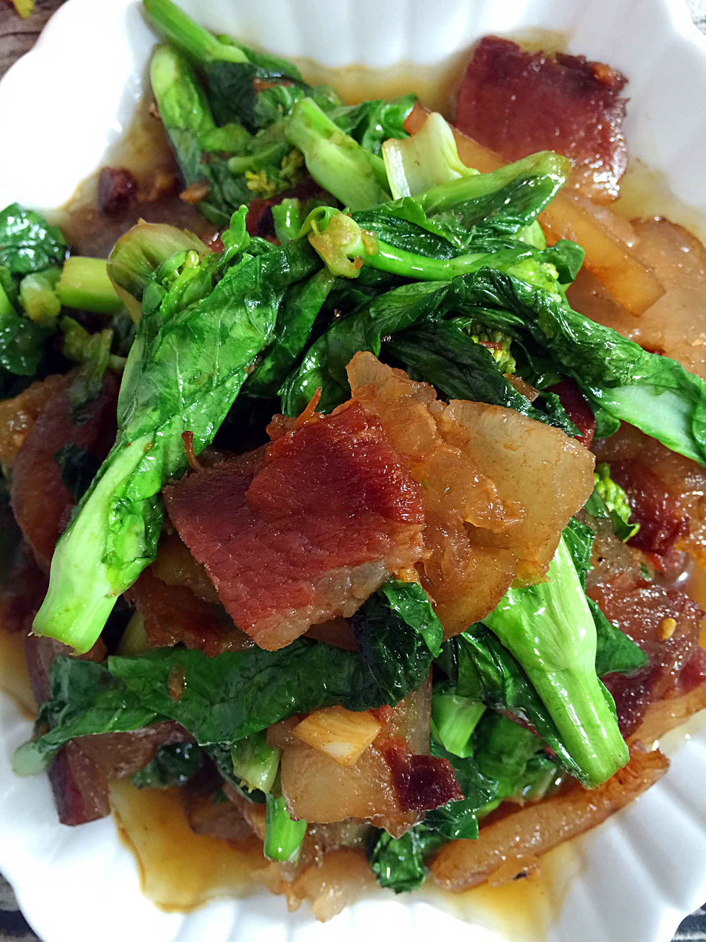红菜苔炒腊肉怎么做_红菜苔炒腊肉的做法_豆果美食