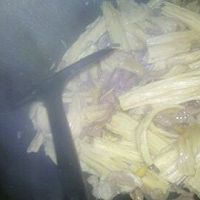 腐竹炒肉的做法图解6