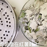 荞麦面蒸红薯叶——降糖减脂的做法图解3