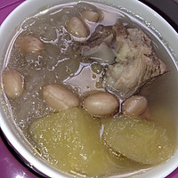 苹果花生猪骨汤的做法图解7