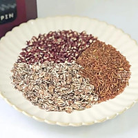 燕麦红豆红米糊的做法图解1