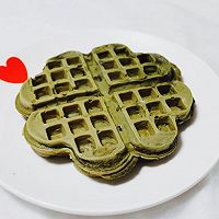 抹茶草莓华夫饼的做法图解10