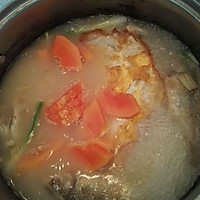 发奶圣品-木瓜鲫鱼汤的做法图解7