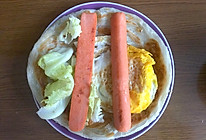 黛黛自制鸡蛋卷饼～的做法