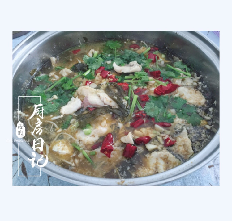酸菜鱼片的做法