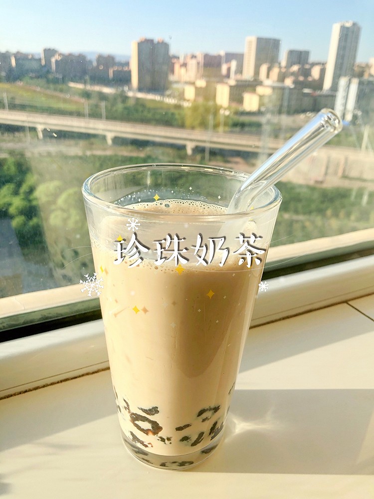 珍珠奶茶的做法