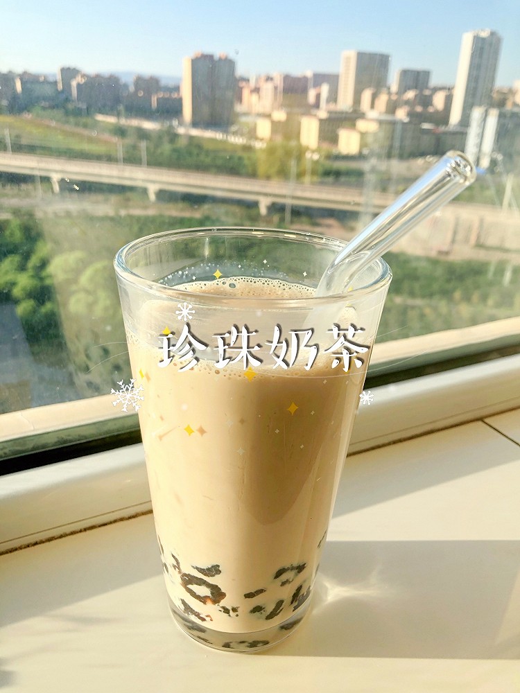 珍珠奶茶的做法