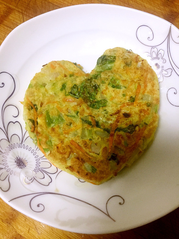 豆腐蔬菜饼的做法