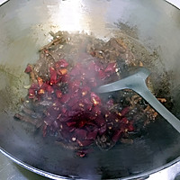 干煸牛肉丝#舌尖上的外婆香#的做法图解4