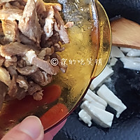 #《风味人间》美食复刻大挑战#荠菜豆腐羹的做法图解7