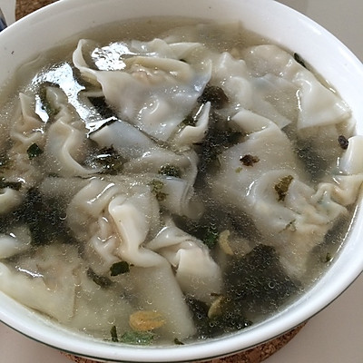 紫菜小馄饨