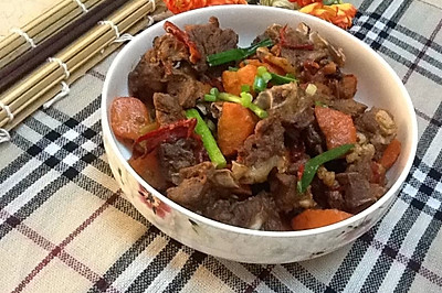 胡萝卜烧羊肉