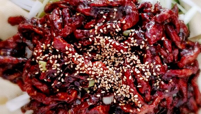京酱肉丝