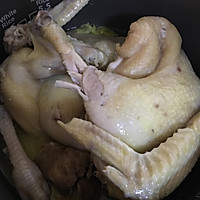 电饭煲 整鸡白菜炖 炖饭 一菜一饭的做法图解3