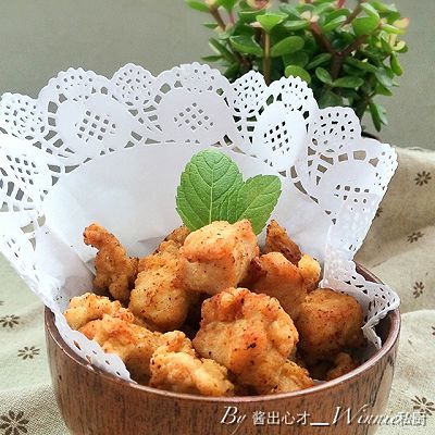 【私房酥炸鸡米花】