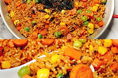 ㊙️解锁好吃到哭的剩米饭吃法！韩式炒饭