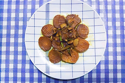 酱汁素鲍鱼，减脂又营养的杏鲍菇