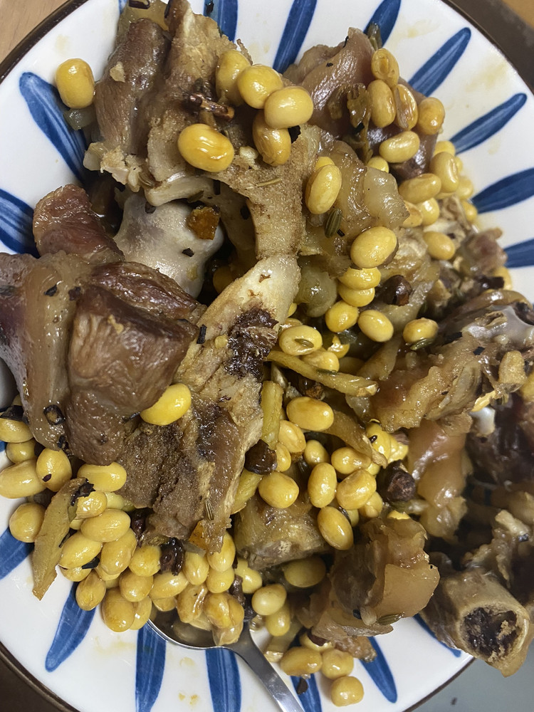 黄豆猪手的做法