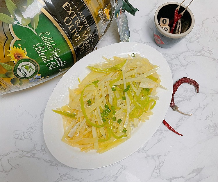 酸辣土豆丝的做法