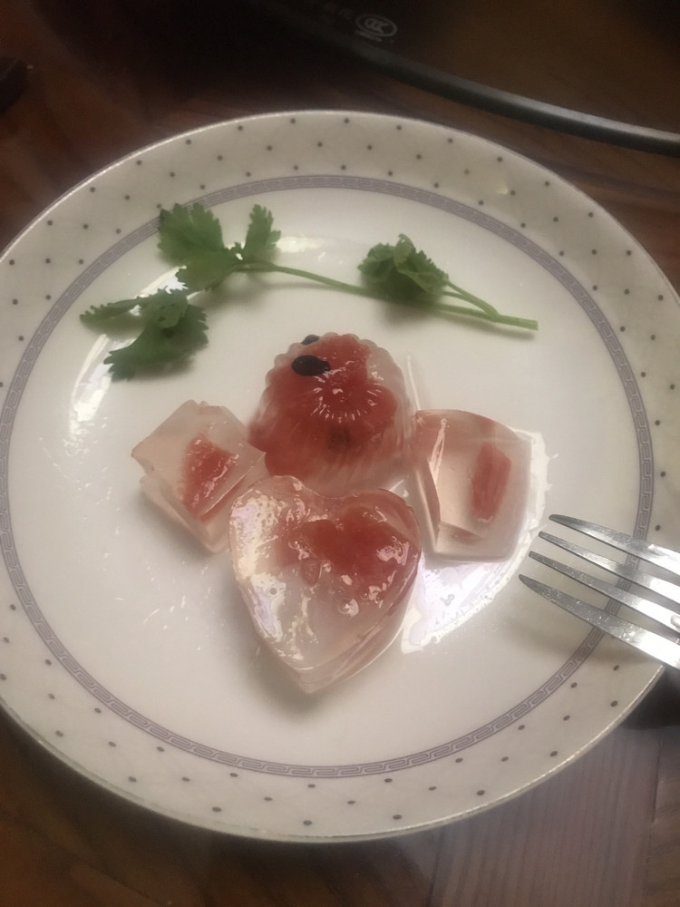 夏日清凉果冻的做法