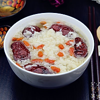 红枣枸杞煮甜米酒#月子餐吃出第二春#的做法图解6