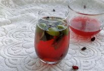 #莓语健康日记#薄荷蔓越莓果汁的做法