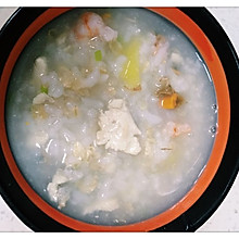 鸡肉海鲜燕麦粥