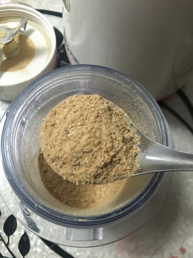自己做味精（香菇虾皮粉）的做法图解6