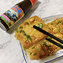 #李锦记旧庄蚝油鲜蚝鲜煮#蚝鲜香煎豆腐