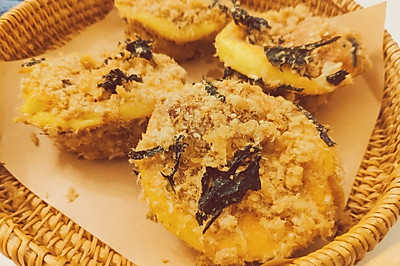自制快手低碳鲍师傅肉松小贝㊙️外酥内嫩一口爆浆