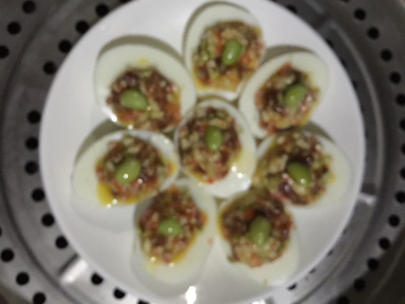 翡翠鸳鸯蛋#方太一代蒸传#的做法图解12