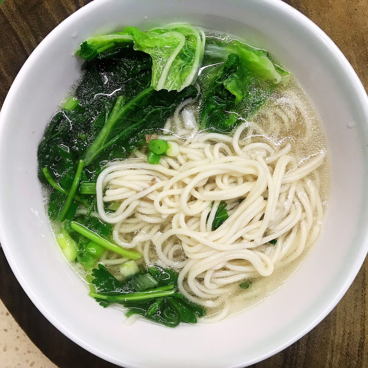 骨汤面的做法