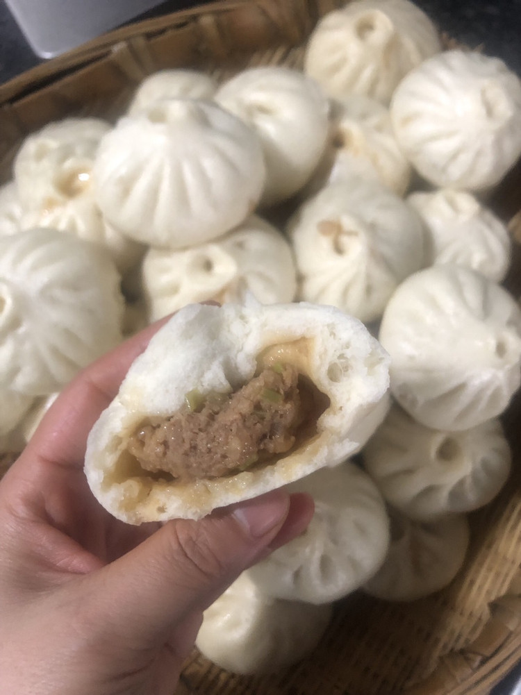 鲜肉包的做法