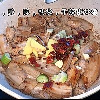 #刘畊宏女孩减脂饮食#五花肉干煸豆角的做法图解3