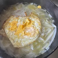 白萝卜丝鸡蛋虾滑汤的做法图解5