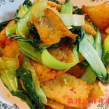 鱼豆腐炒青菜