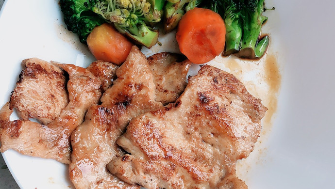 减脂餐—剪鸡胸肉