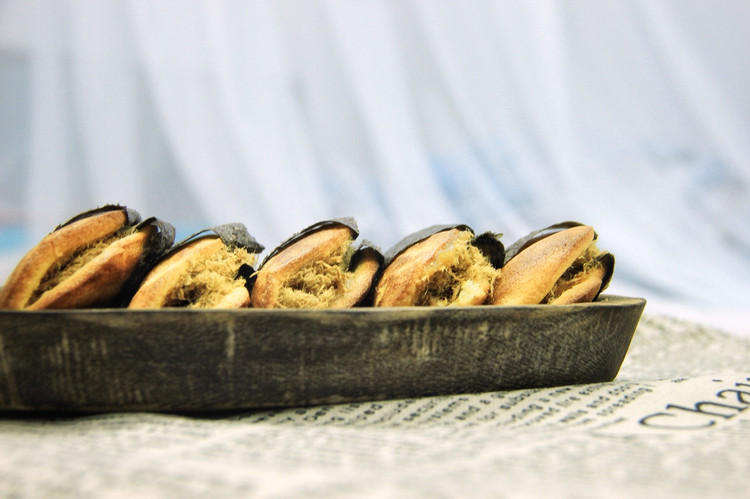肉松小海贝……咸咸甜甜大海的味道的做法