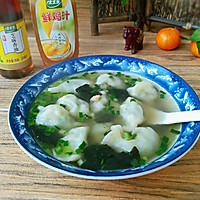 鸡汁韭菜豆腐汤饺+太太乐鲜鸡汁芝麻香油的做法图解8