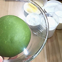 抹茶麻薯爆浆面包，浓郁抹茶与Q弹麻薯的绝妙碰撞，尽在爆浆面包的做法图解7