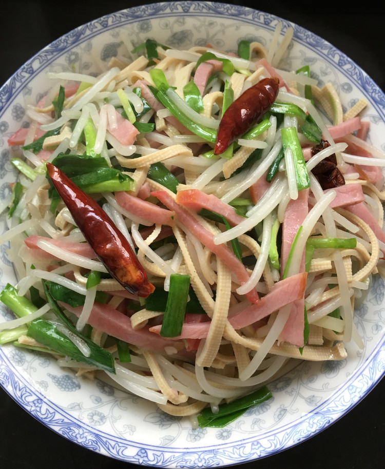 炒合菜的做法